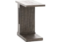 rivr brown end table bradf  