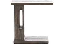 rivr brown end table bradf  