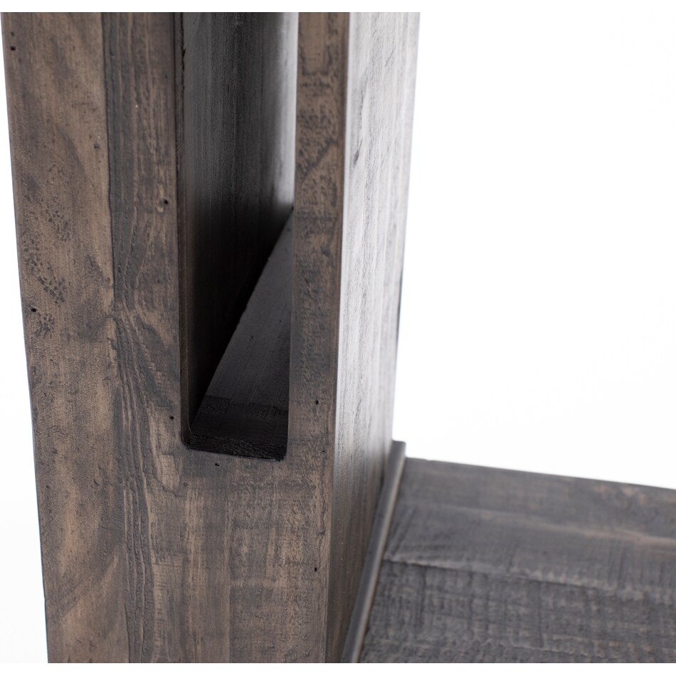 rivr brown end table bradf  
