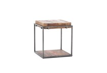 rivr brown end table   