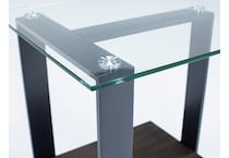 rivr brown end table crt  