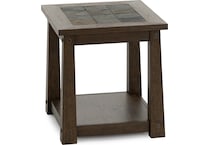 rivr brown end table lkp  