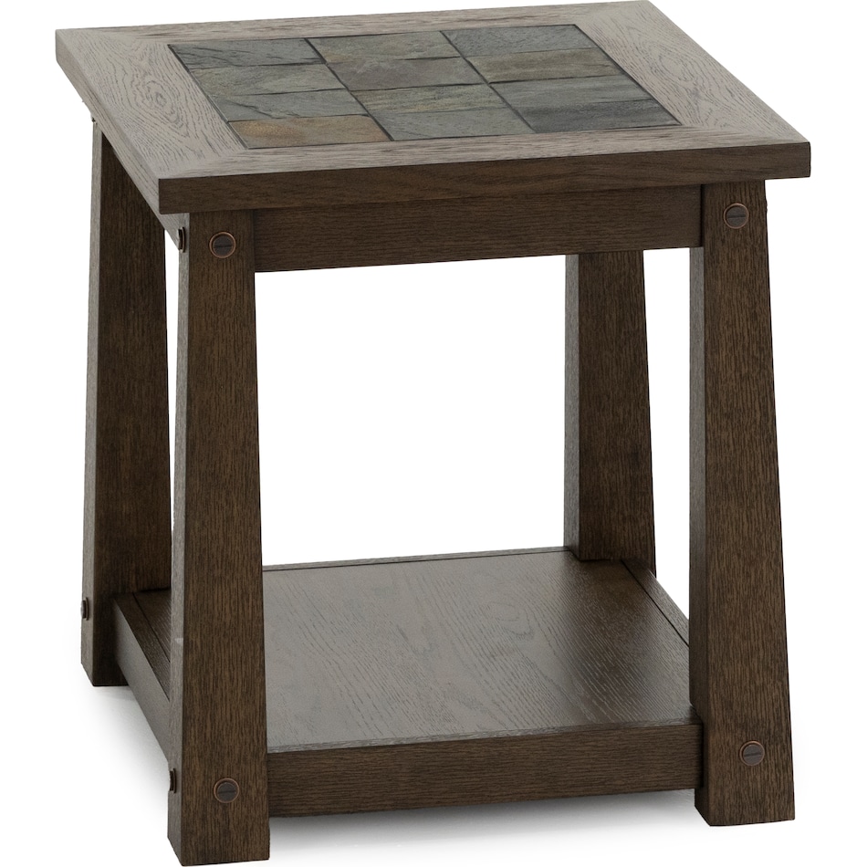 rivr brown end table lkp  