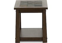 rivr brown end table lkp  