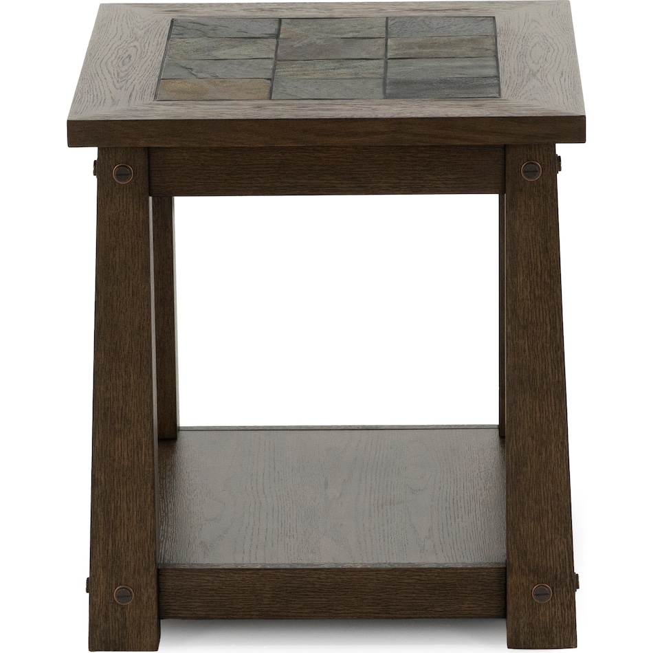 rivr brown end table lkp  
