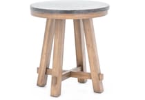 rivr brown end table pk  