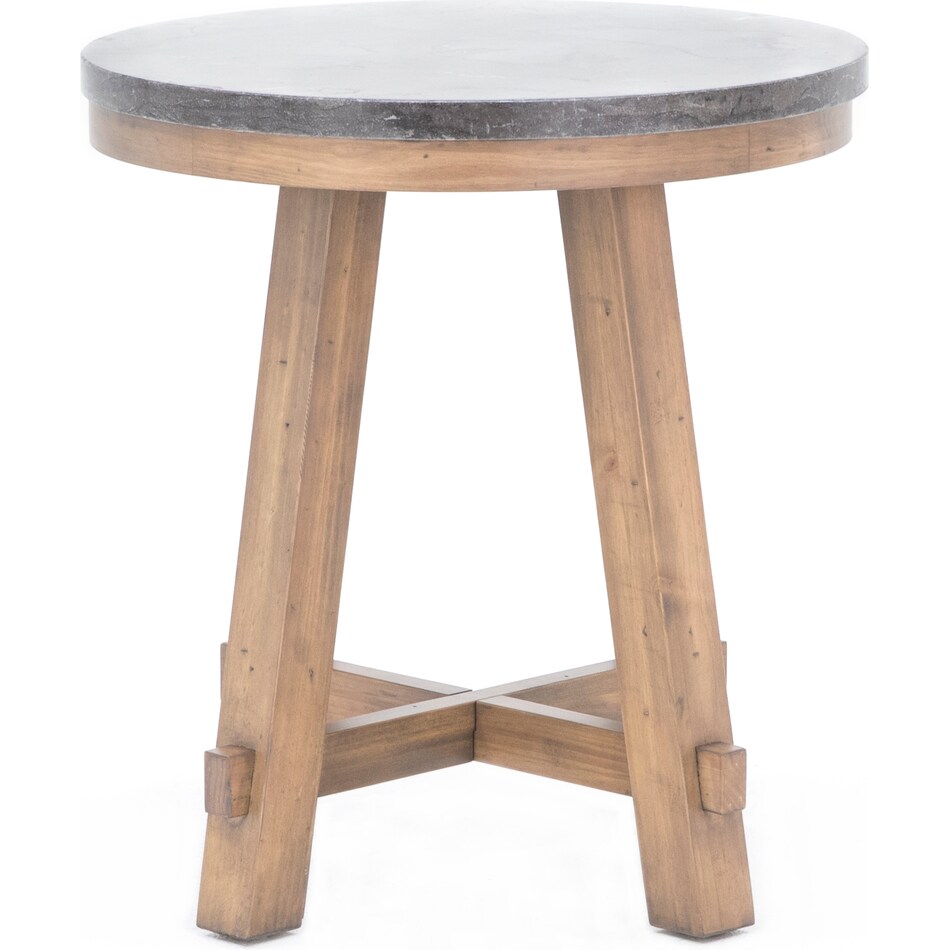 rivr brown end table pk  