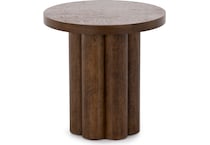 rivr brown end table scz  