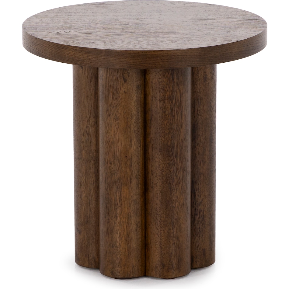 rivr brown end table scz  