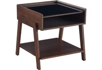 rivr brown end table wlp  
