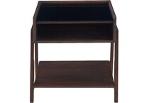 rivr brown end table wlp  