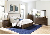 rivr brown king bed package k  