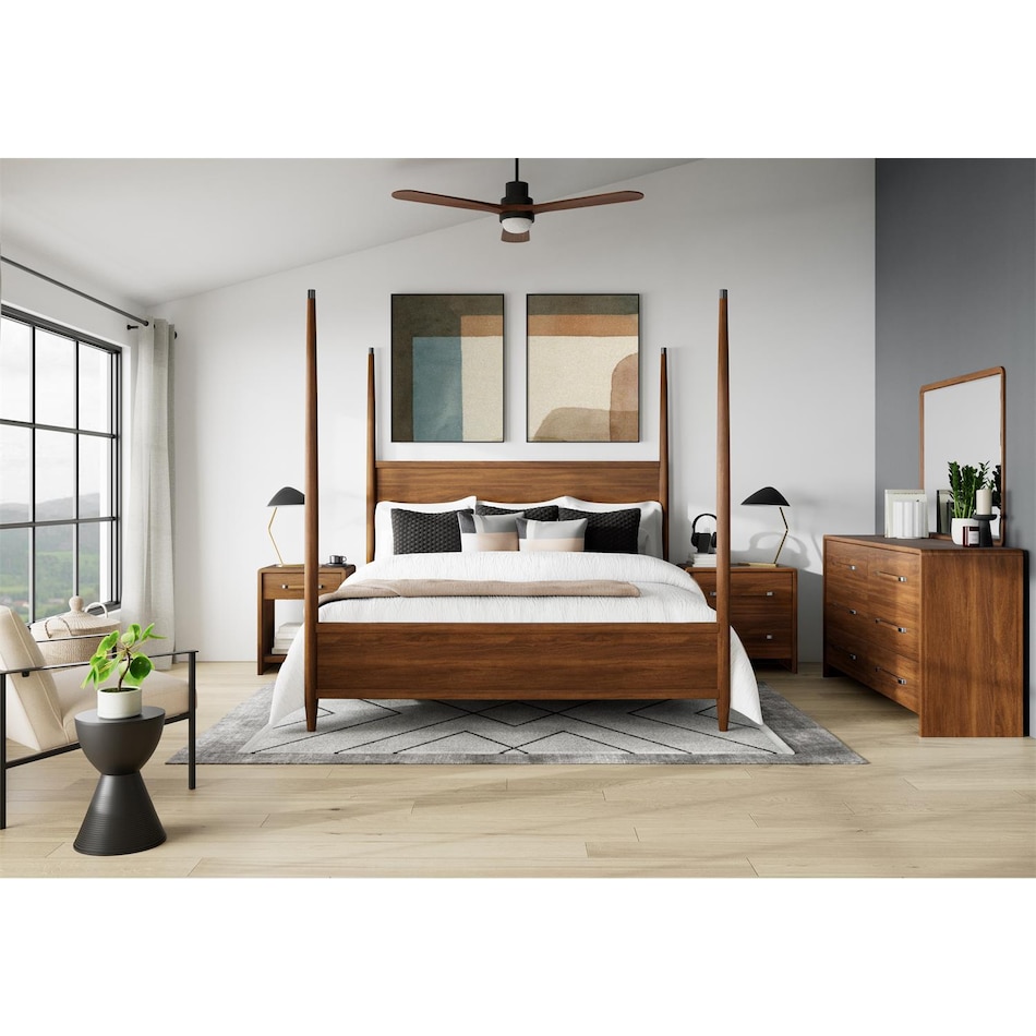 rivr brown single drawer   