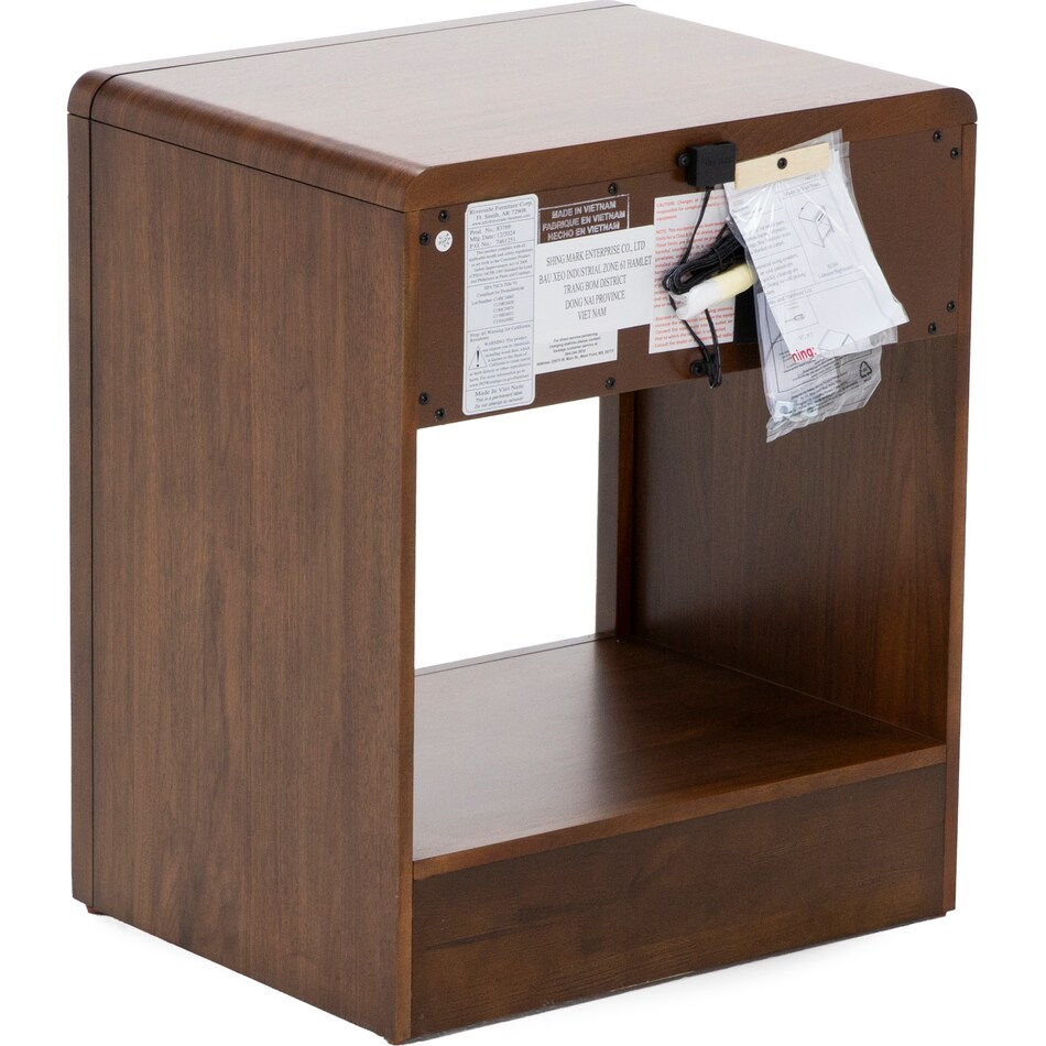 rivr brown single drawer   