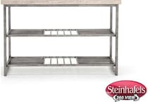 rivr brown sofa table  image   