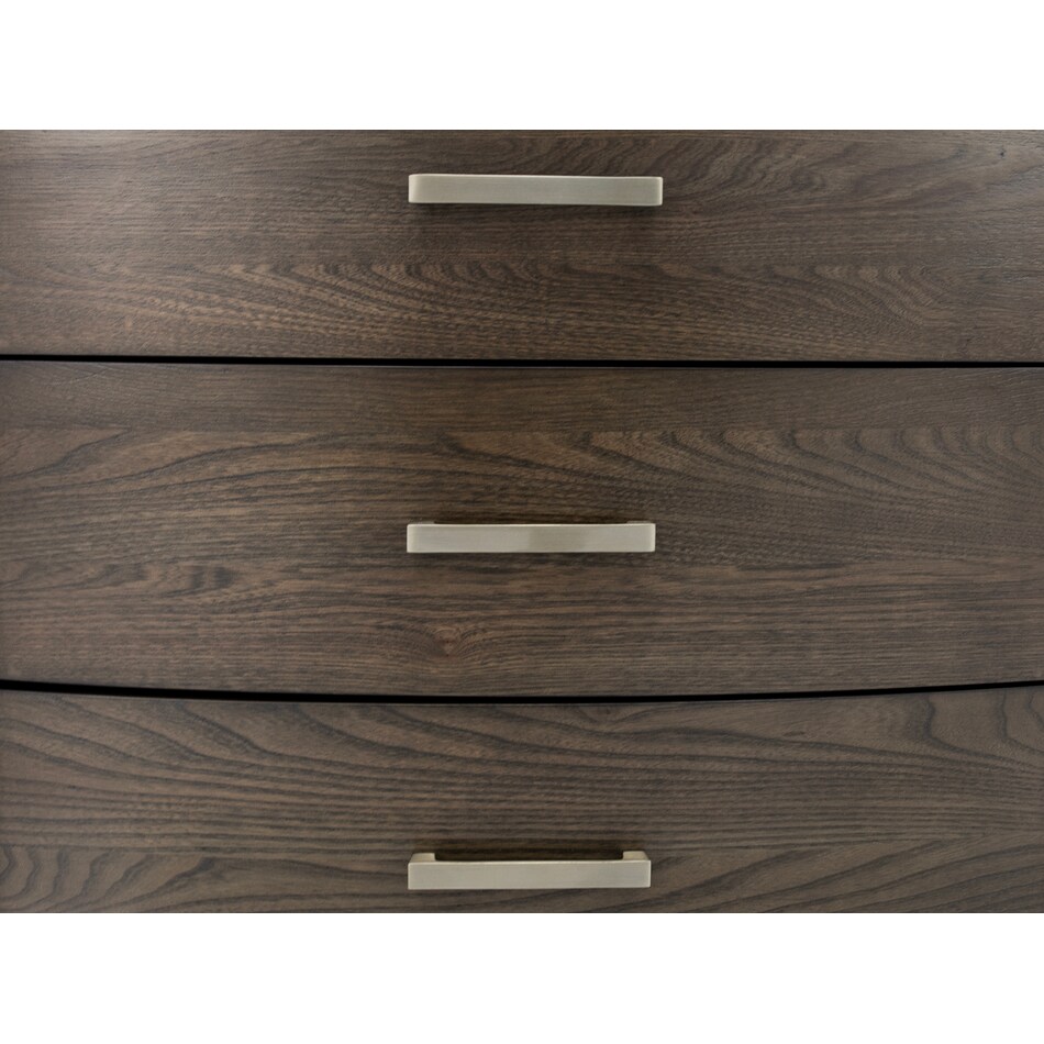 rivr brown three drawer   