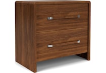 rivr brown two drawer   