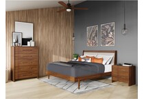 rivr brown two drawer   
