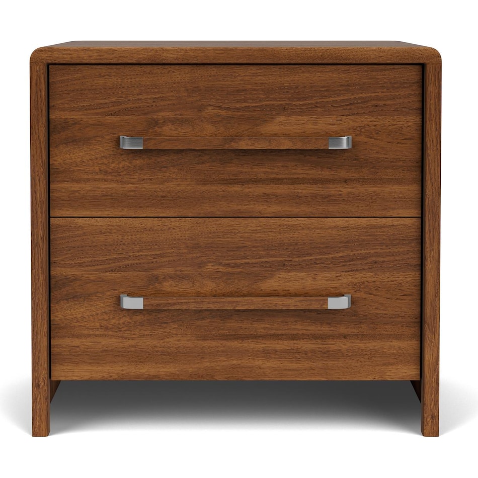 rivr brown two drawer   