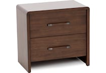 rivr brown two drawer   