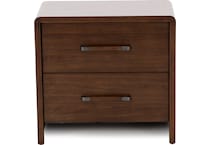 rivr brown two drawer   