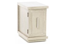 rivr grey chairside table gcasc  