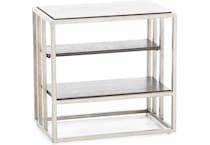rivr grey chairside table parad  