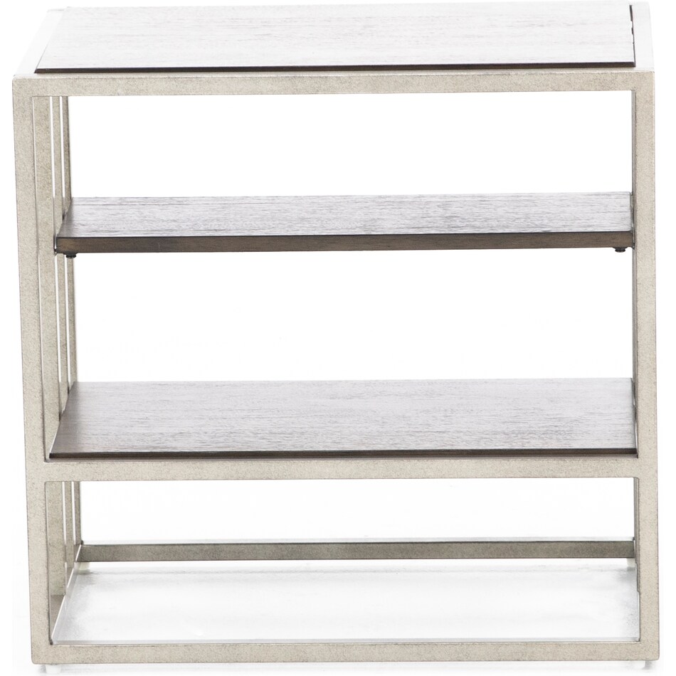 rivr grey chairside table parad  