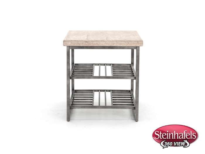 rivr grey end table  image   