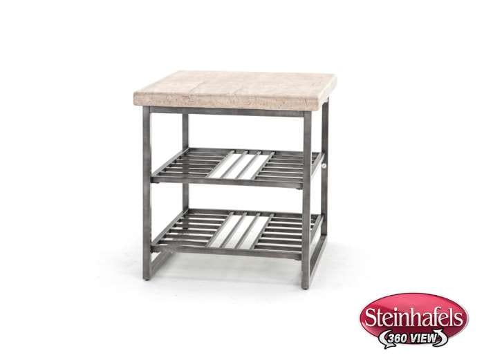 rivr grey end table  image   