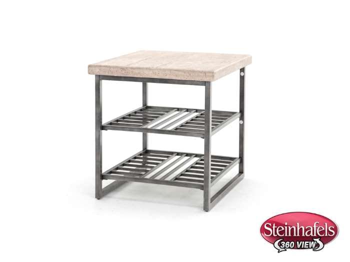 rivr grey end table  image   