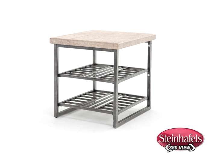 rivr grey end table  image   