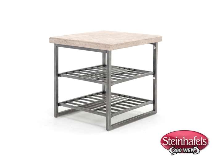 rivr grey end table  image   