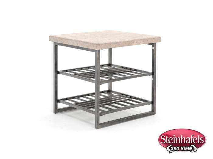rivr grey end table  image   