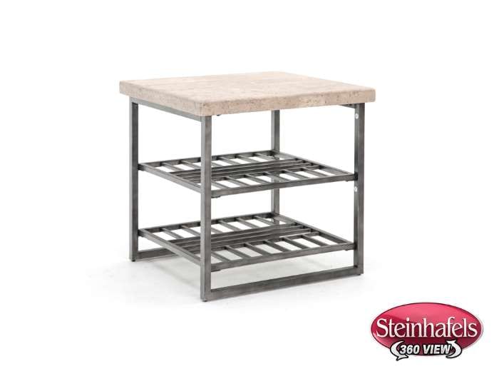 rivr grey end table  image   