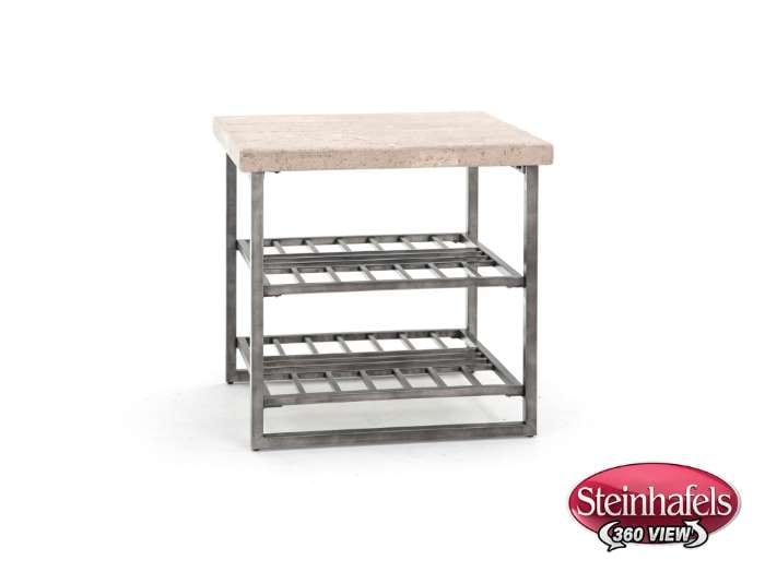 rivr grey end table  image   