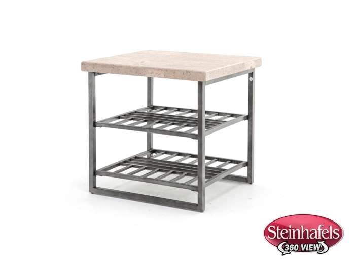 rivr grey end table  image   