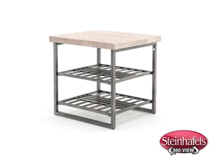 rivr grey end table  image   
