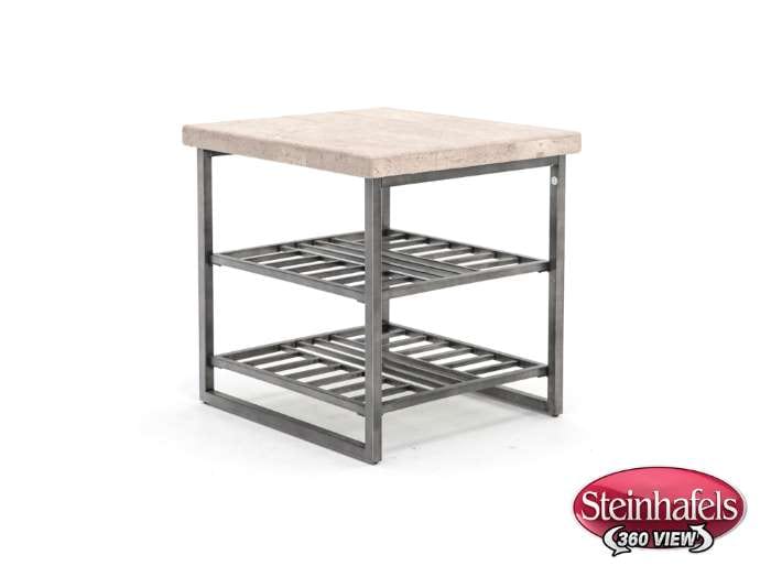rivr grey end table  image   