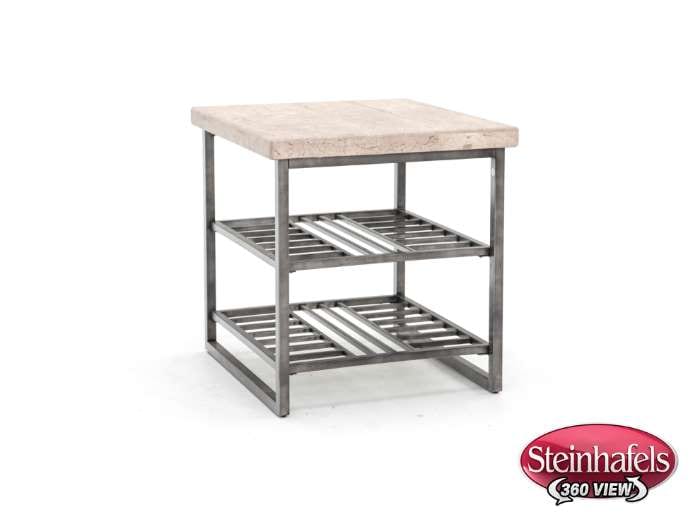 rivr grey end table  image   