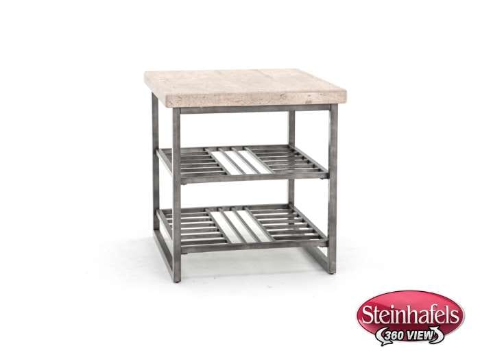 rivr grey end table  image   