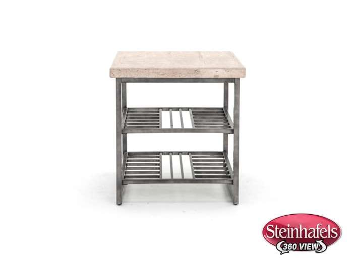 rivr grey end table  image   