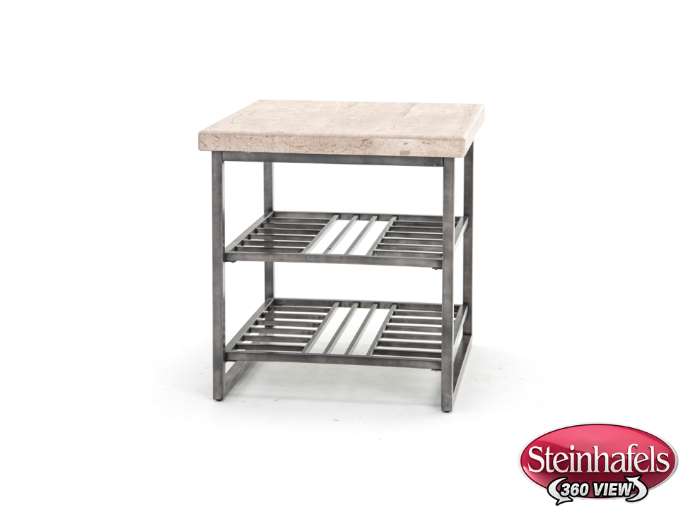 rivr grey end table  image   
