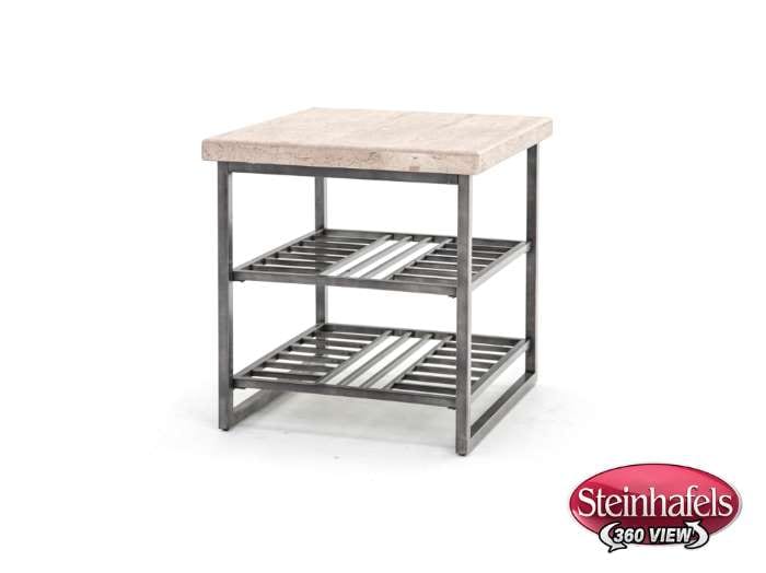 rivr grey end table  image   