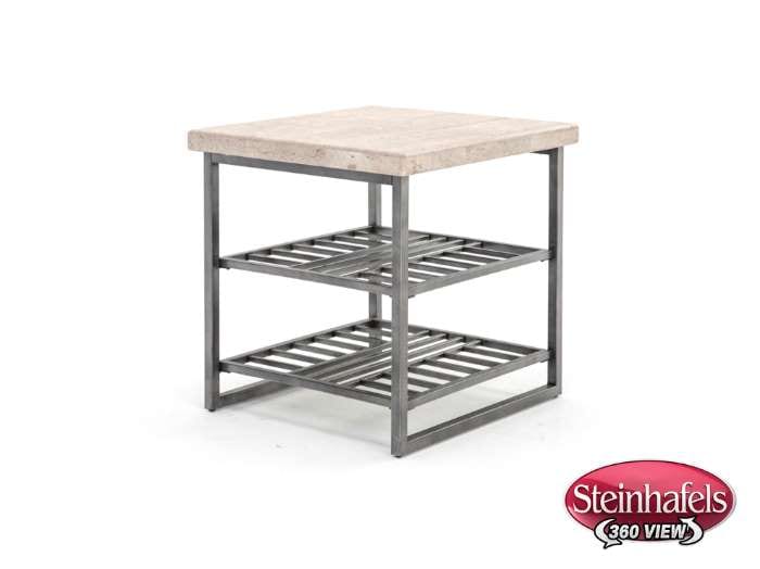rivr grey end table  image   