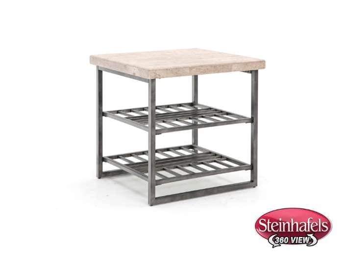 rivr grey end table  image   