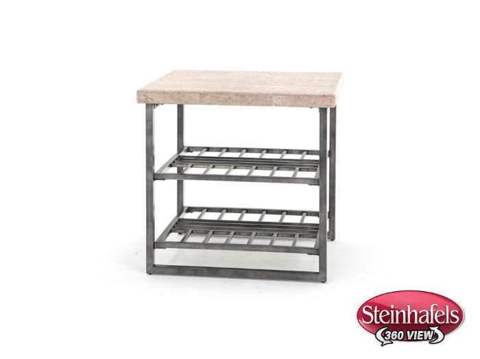 rivr grey end table  image   