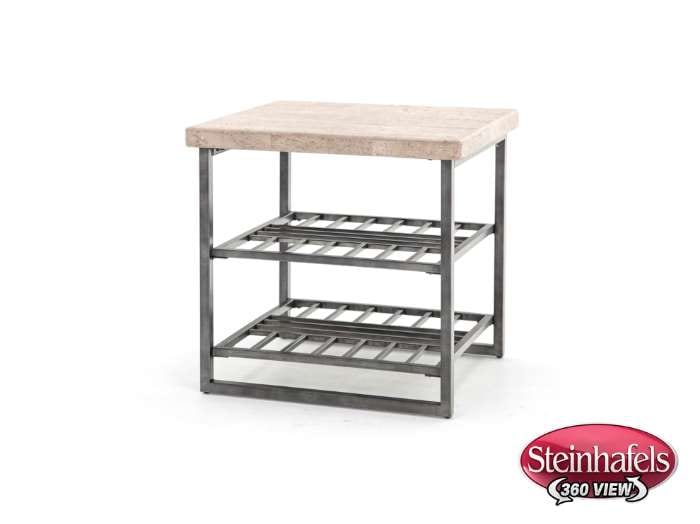 rivr grey end table  image   