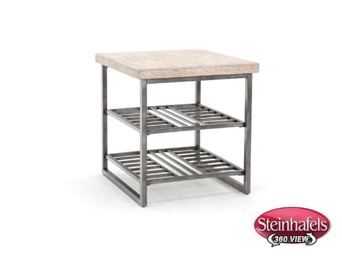 rivr grey end table  image   