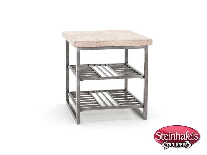 rivr grey end table  image   